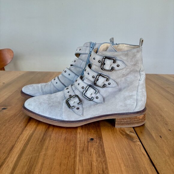 Paul Green Bootie in Cloud Suede US - Picture 1 of 5